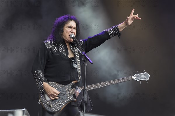Gene Simmons at the Wacken Open Air in Wacken. The traditional metal festival will take place from
