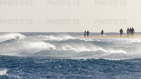 Destination Spain, swimming in the sea, travel, holidays, sun and fun on the beach, white sandy