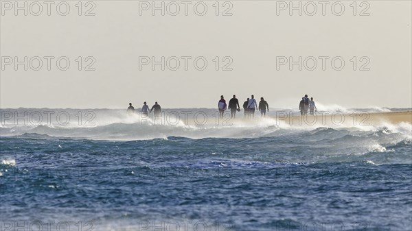 Destination Spain, swimming in the sea, travel, holidays, sun and fun on the beach, white sandy