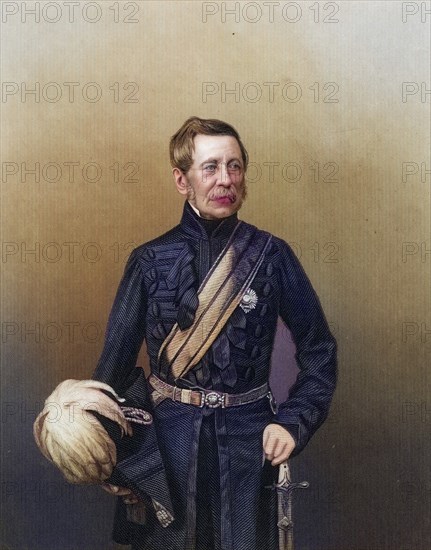 John Fox Burgoyne (1782-1871) : English military engineer: served under Wellington in the