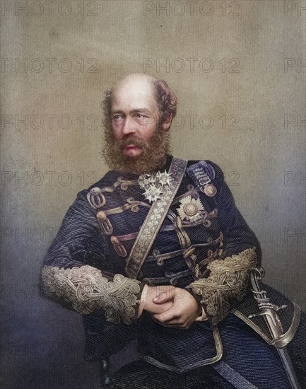 George Charles Bingham, 3rd Earl of Lucan (1800-1888, English soldier. Commanded the British