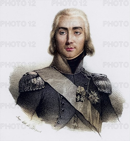 Jean Baptiste Bessières, Duc d'Istrie (1786-1813) . French soldier, appointed Marshal of France in