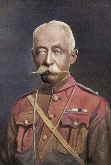 Major General Sir Edward Yewd Brabant, born 1839, South African colonial commander. From the book
