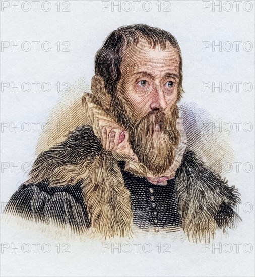 Justus Lipsius, also known as Joost Lips or Josse Lips, 1547 to 1606, Flemish philologist and