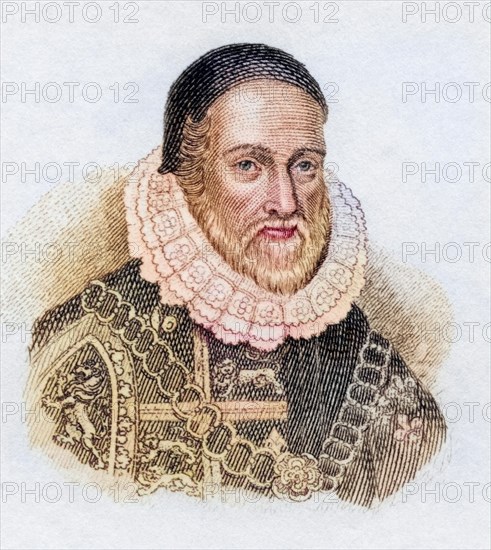 William Camden 1551 to 1623, English classical scholar and historian. From the book Crabbes