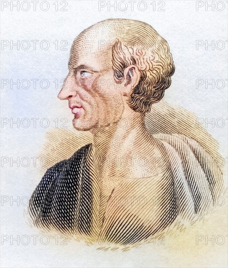Antisthenes, born around 445 BC, died around 365 BC, Greek philosopher and disciple of Socrates.