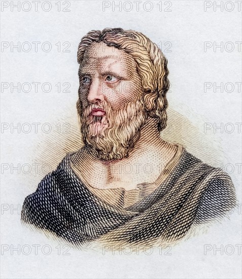 Heraclitus of Ephesus, also known as the Dark or Weeping Philosopher, born around 535 BC, died