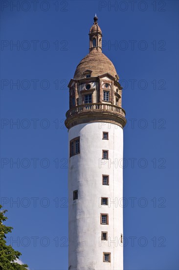 Castle tower, Höchster Schloss or Altes Schloss Höchst, Frankfurt-Höchst, Frankfurt am Main, Hesse,