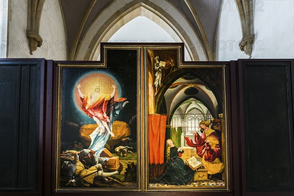Isenheim Altarpiece, by Matthias Grünewald, Museum Unterlinden, Musée Unterlinden, Colmar, Alsace,