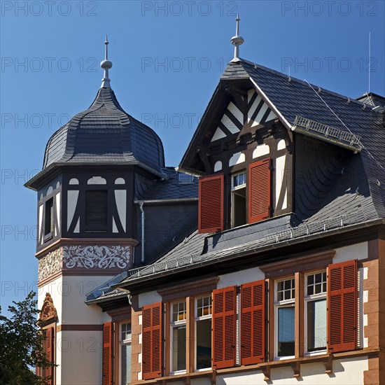 Beautiful, heritage-protected house in Frankfurt-Hoechst, Frankfurt am Main, Hesse, Germany, Europe