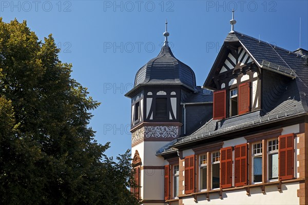 Beautiful, heritage-protected house in Frankfurt-Hoechst, Frankfurt am Main, Hesse, Germany, Europe