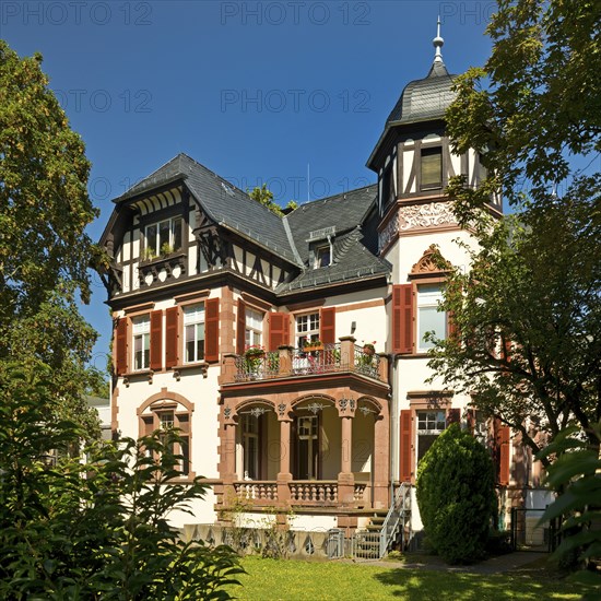 Beautiful, heritage-protected house in Frankfurt-Hoechst, Frankfurt am Main, Hesse, Germany, Europe