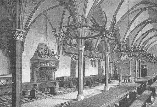 St Mary's Castle, Malborku, a medieval castle of the Teutonic Order built in the 13th century on