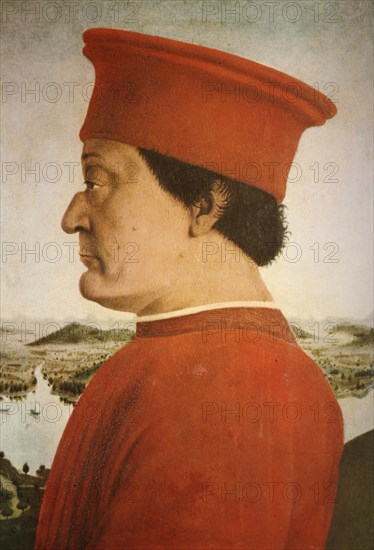 Painting by Piero della Francesca, Pietro di Benedetto dei Franceschi, also known as Pietro