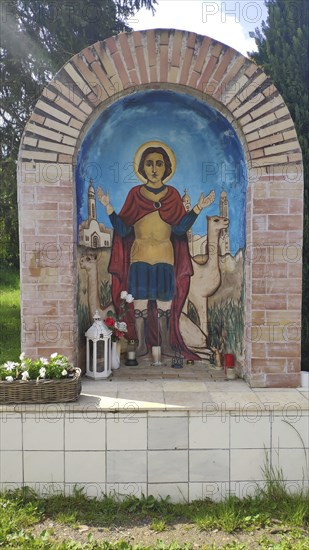 Coptic Orthodox Monastery of St Anthony, Waldsolms-Kröffelbach, Hesse, Germany, Europe