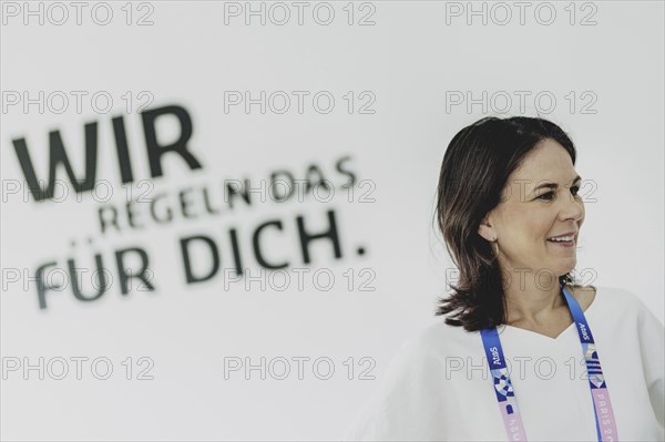 Annalena Bärbock (Bündnis 90/Die Grünen), Federal Foreign Minister, photographed during the Olympic