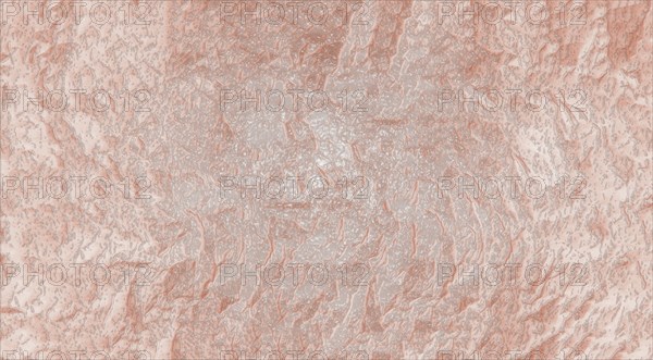 Rough orange and white abstract texture with an uneven, artistic pattern resembling a wall
