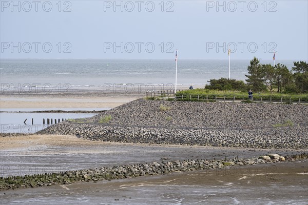 Western tip of the island of Amrum, North Sea coast, Schleswig-Holstein Wadden Sea National Park,