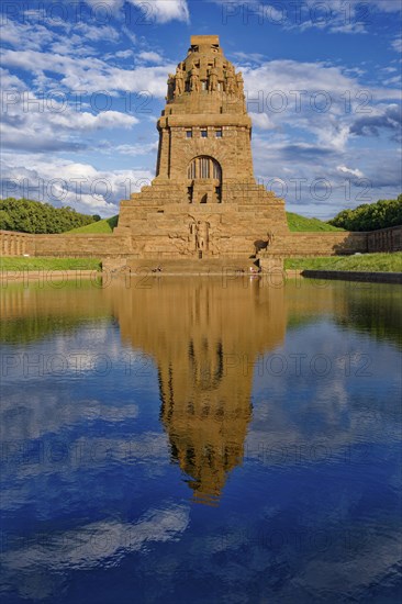 Monument to the Battle of the Nations in memory of the Battle of the Nations 1813 against Napoleon
