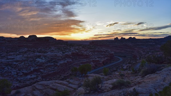 Sunrise Canyonlands National Park. Utah, United States, North America
