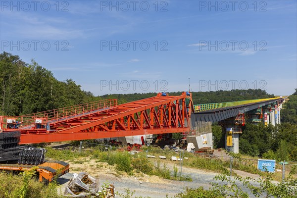 The new bridge on the Pirna southern bypass will be 916 metres long, 70 metres high and require 7,
