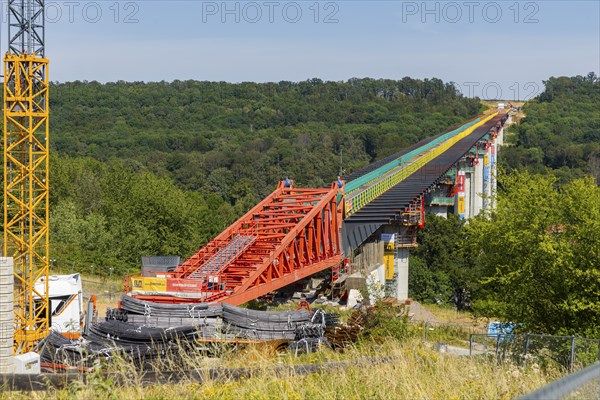 The new bridge on the Pirna southern bypass will be 916 metres long, 70 metres high and require 7,
