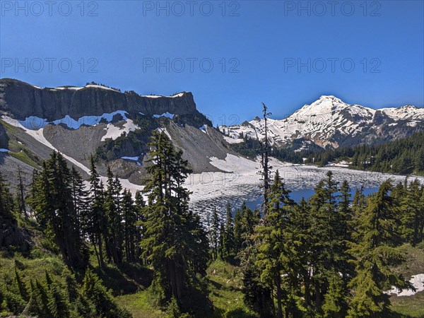 Mount Rainier National Park. Washington, United States, North America
