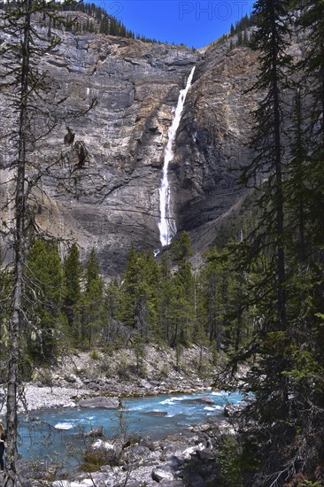 Takakkaw Falls British Columbia, Canada, North America