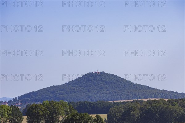 The Landeskrone is the local mountain of the town of Görlitz in eastern Upper Lusatia. At an