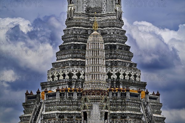 Thonburi-Pagode des Wat Arun, Bangkok, Thailand, Asia