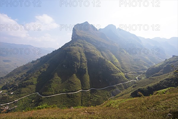 Ma Pi Leng Pass, Dong Van Karst Plateau UNESCO Global Geopark, Ha Giang Province, Vietnam, Asia