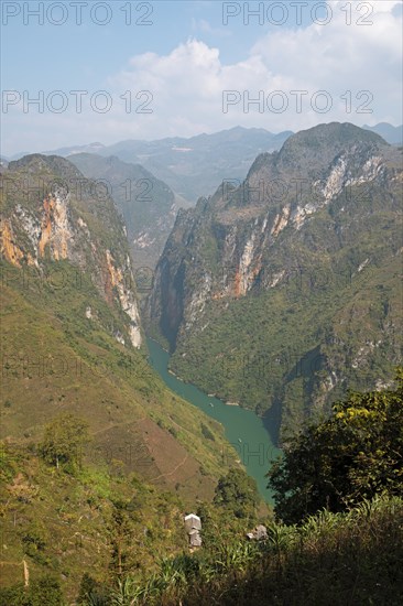 Tu San Gorge and Nho Que River, Dong Van Karst Plateau UNESCO Global Geopark, Ha Giang Province,