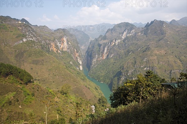 Tu San Gorge and Nho Que River, Dong Van Karst Plateau UNESCO Global Geopark, Ha Giang Province,