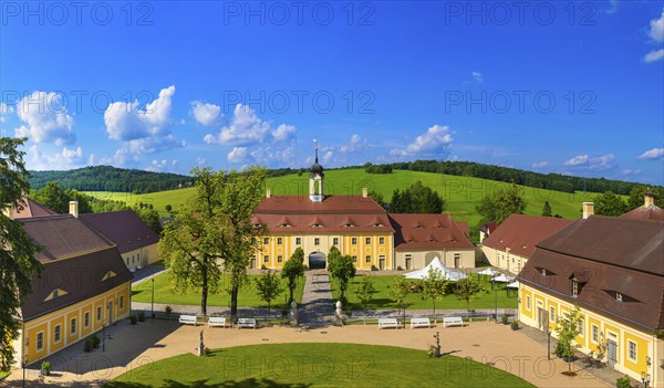 Baroque Rammenau Castle, Rammenau Castle in Rammenau near Bischofswerda in the district of Bautzen