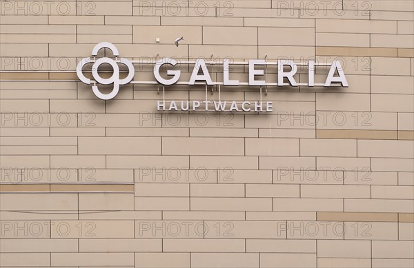 Galeria Kaufhof Hauptwache, department stores' chain, logo, Frankfurt am Main, Hesse, Germany,