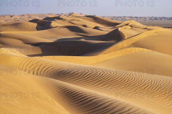 Sand dunes in the desert, near Duqm, Oman, Asia