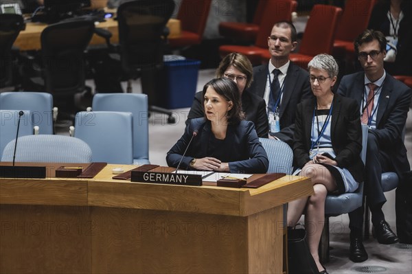 Annalena BÃ¤rbock (Bündnis 90 Die Grünen), Federal Minister for Foreign Affairs, photographed at