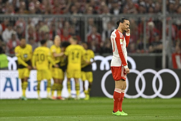 Goal celebration at Borussia Dortmund, disappointment at Leroy Sane FC Bayern Munich FCB (10),