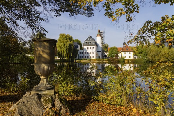 Blankenhain Castle in Blankenhain near Crimmitschau was once part of a knight's estate and,