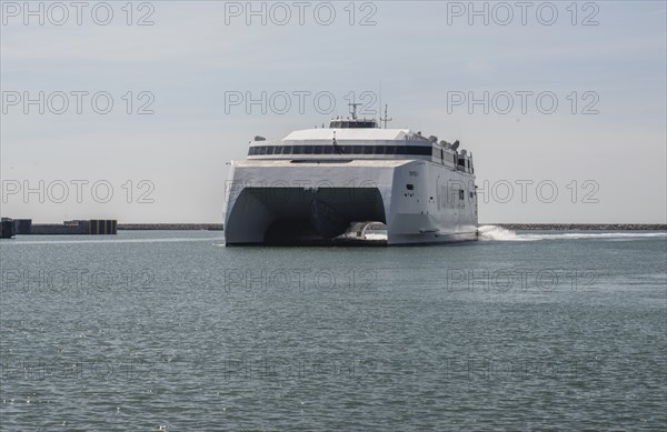 The Bornholm line's ferry Express 5 is the world's largest catamaran ferry and operates the line