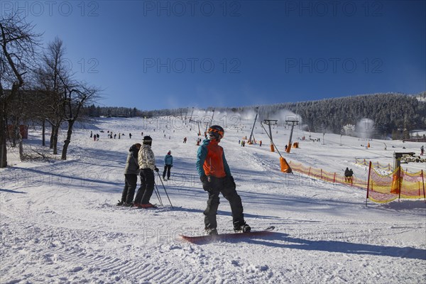 Winter on the Fichtelberg