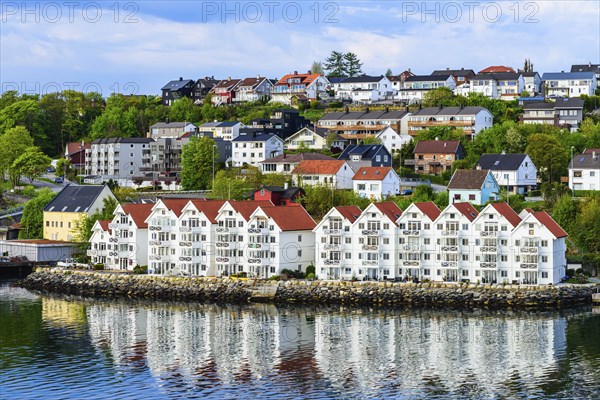 View of STAVANGER, FjordSailing, Stavanger, Boknafjorden, Norway, Europe