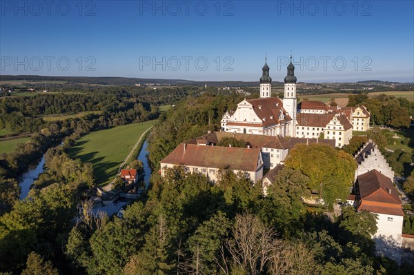 Obermarchtal Monastery, Obermarchtal, Alb-Donau district, Upper Swabia, Baden-Württemberg, Germany,