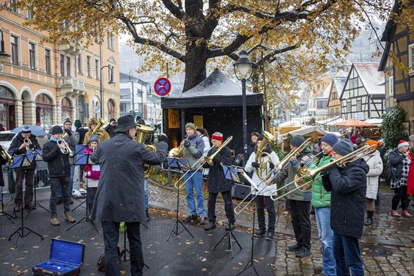 The Elbhangfest Christmas market on Körnerplatz is still an insider's tip in Dresden's Christmas