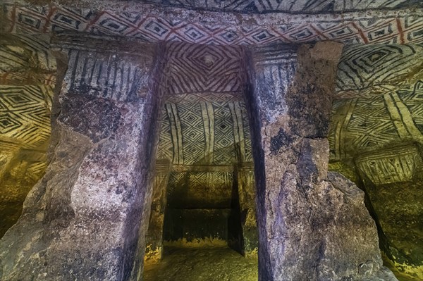 Pre-Columbian hypogea or tombs, Unesco world heritage site, Tierradentro, Colombia, South America