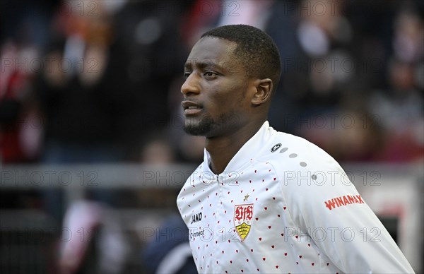 Serhou Guirassy VfB Stuttgart (09) Portrait, MHPArena, MHP Arena Stuttgart, Baden-Württemberg,