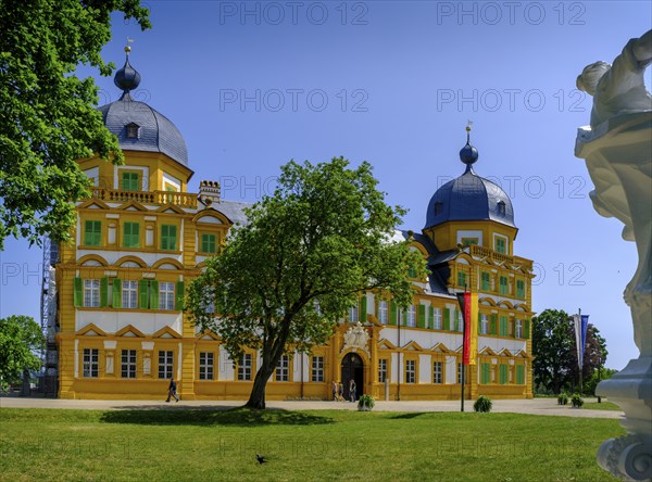 Seehof Castle, Memmelsdorf near Bamberg, Upper Franconia, Bavaria, Germany, Europe