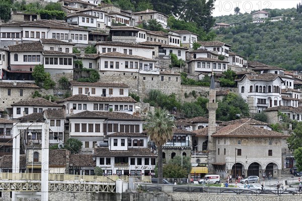 The White Houses in the Mangalem district in the southern Albanian city of Berat are a UNESCO World