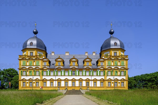 Seehof Castle, Memmelsdorf near Bamberg, Upper Franconia, Bavaria, Germany, Europe