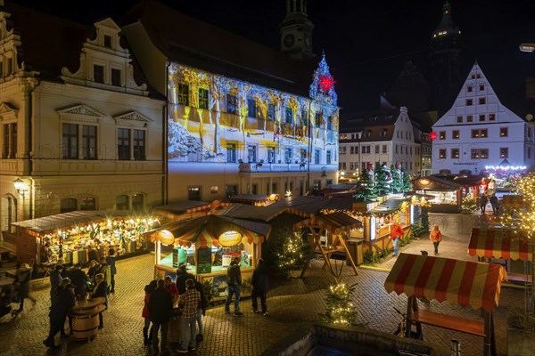 New Year's Eve party at the Canaletto Market in Pirna